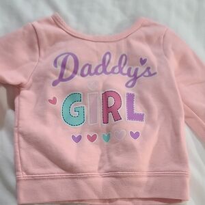 Garanimals Pink 'Daddy's Girl' Sweatshirt